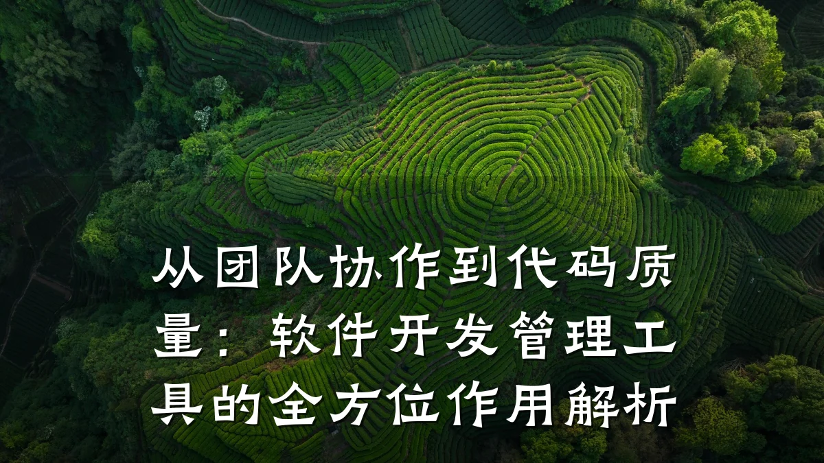 从团队协作到代码质量:软件开发管理工具的全方位作用解析