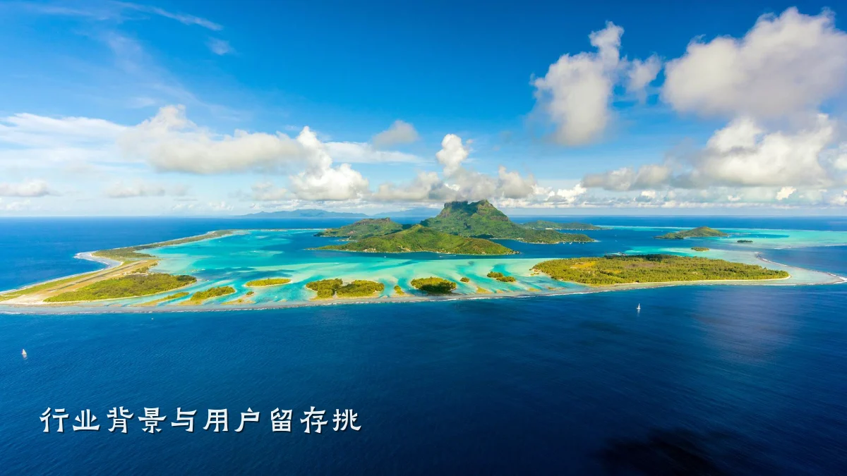 行业背景与用户留存挑