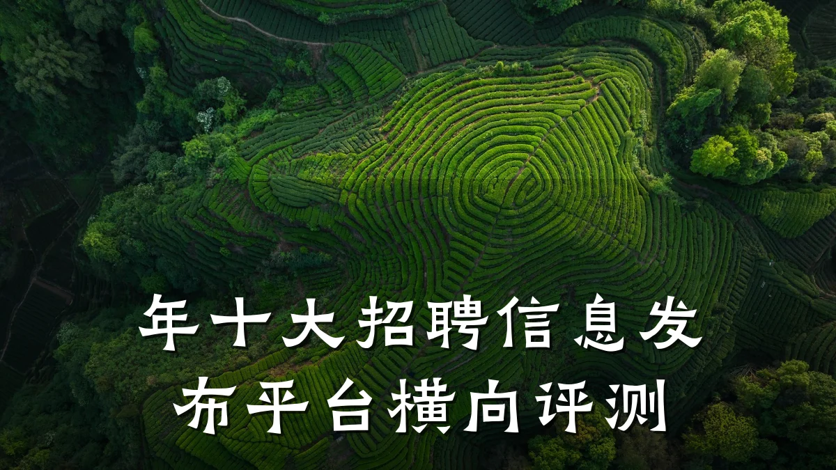 年十大招聘信息发布平台横向评测