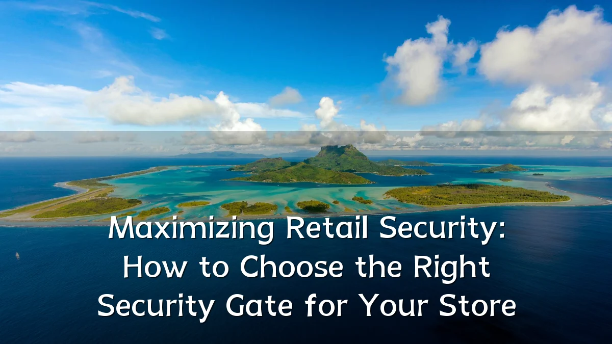 Maximizing Retail Security: How to Choose the Right Security Gate for Your Store