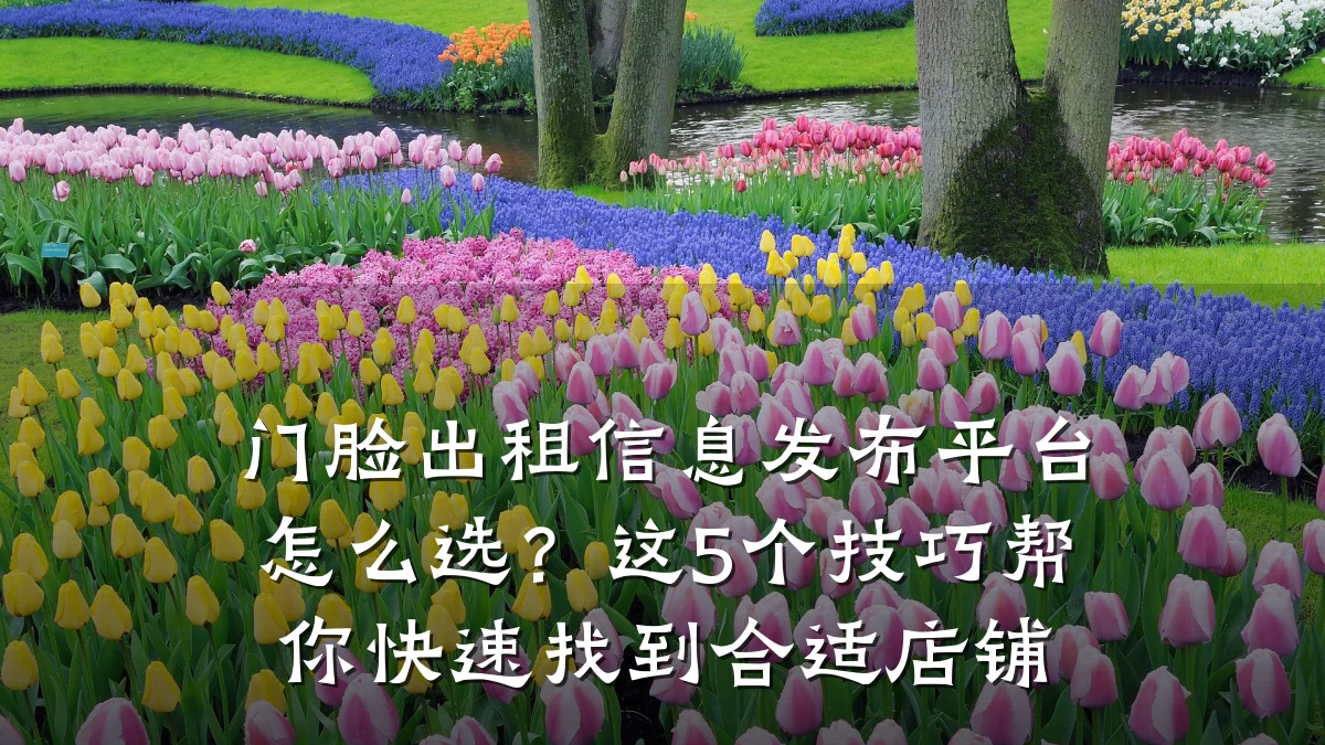 门脸出租信息发布平台怎么选?这5个技巧帮你快速找到合适店铺