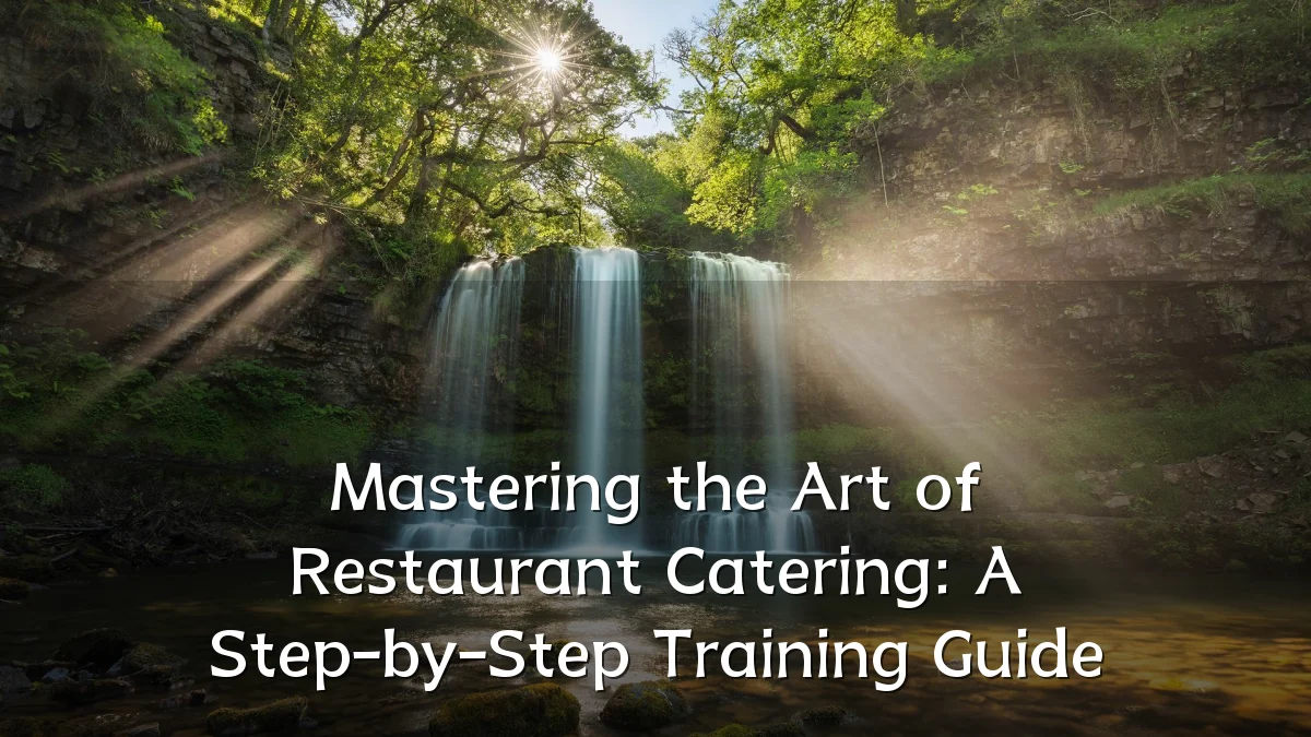 Mastering the Art of Restaurant Catering: A Step-by-Step Training Guide