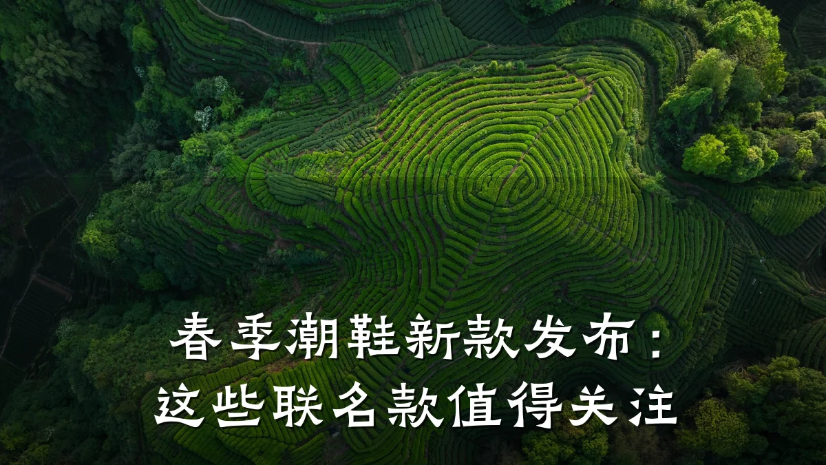 春季潮鞋新款发布:这些联名款值得关注