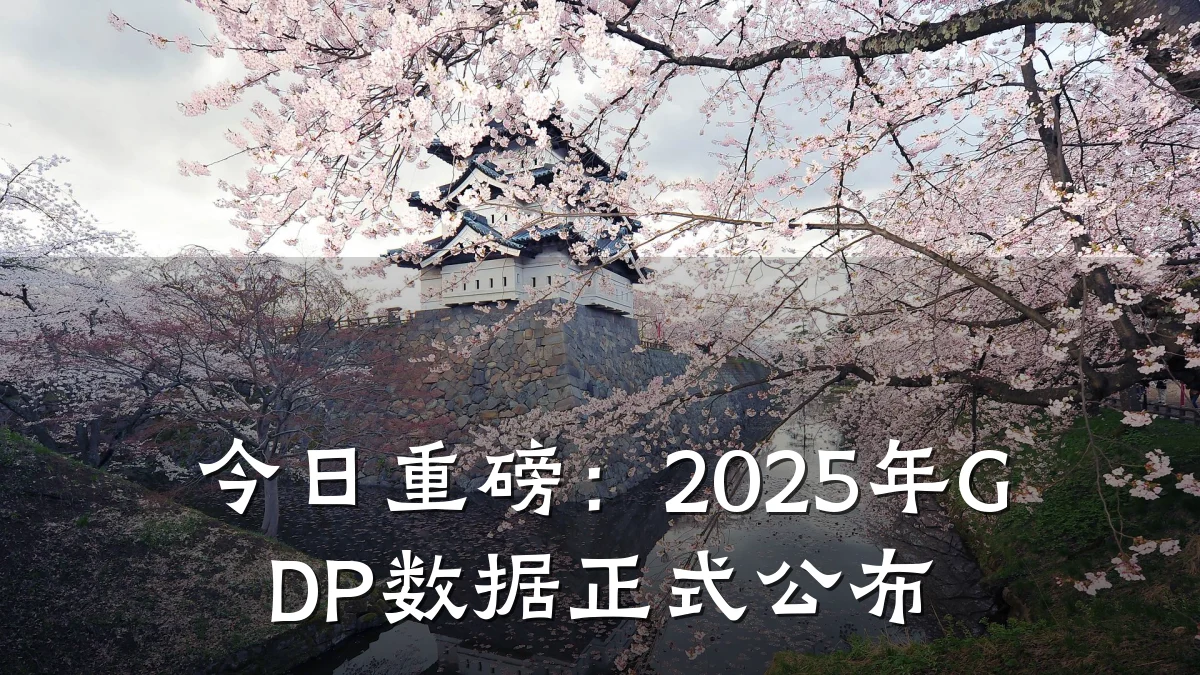 今日重磅:2025年GDP数据正式公布