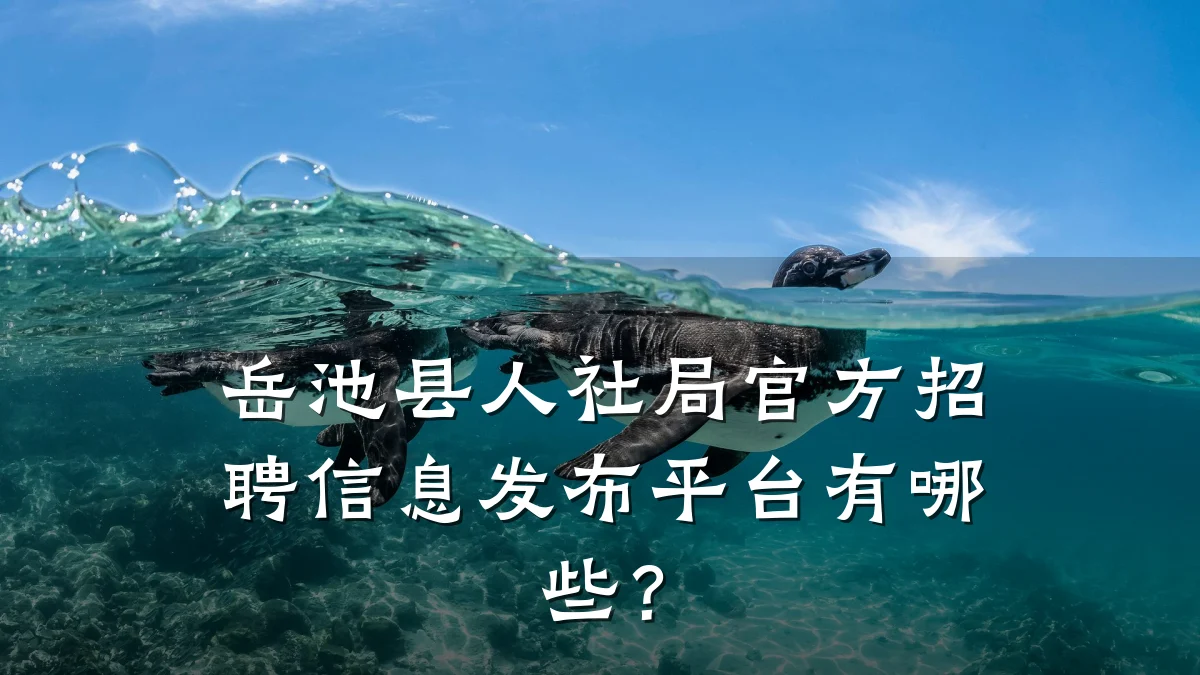 岳池县人社局官方招聘信息发布平台有哪些？