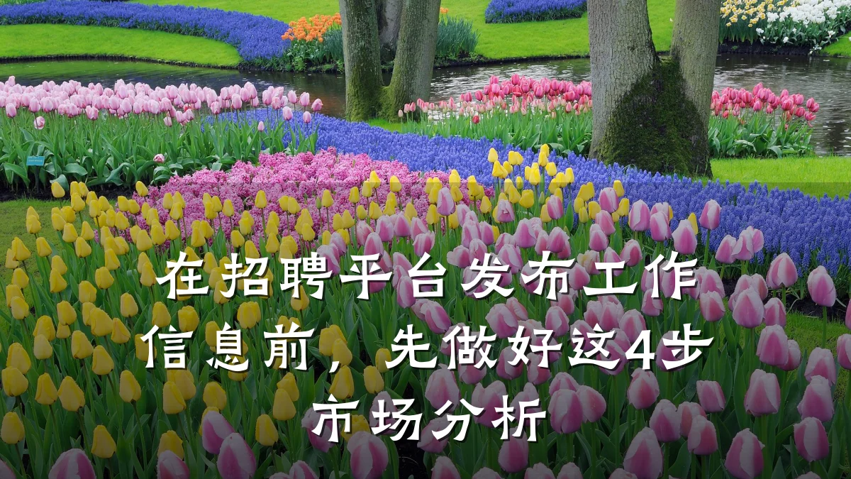 在招聘平台发布工作信息前,先做好这4步市场分析