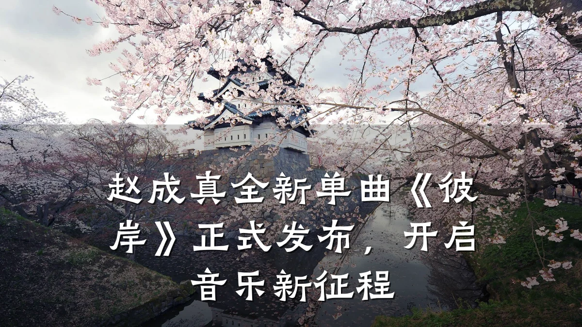 赵成真全新单曲《彼岸》正式发布,开启音乐新征程