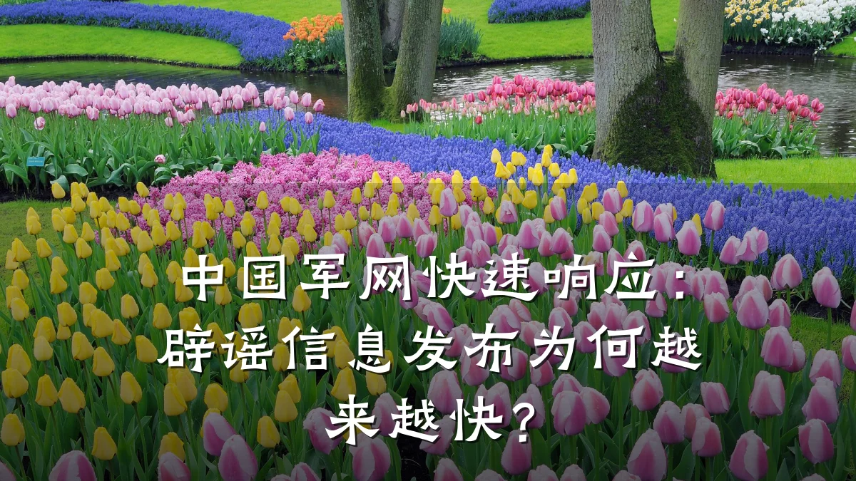中国军网快速响应:辟谣信息发布为何越来越快?