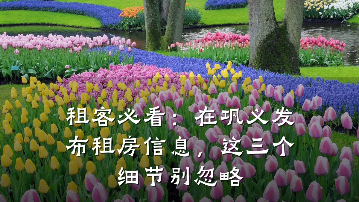租客必看:在巩义发布租房信息,这三个细节别忽略